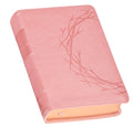 Crown of Thorns Pink Large Print Compact KJV Bible