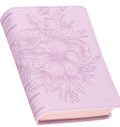 Lavender Bouquet Large Print Compact Bible