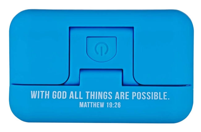 With God Book Light