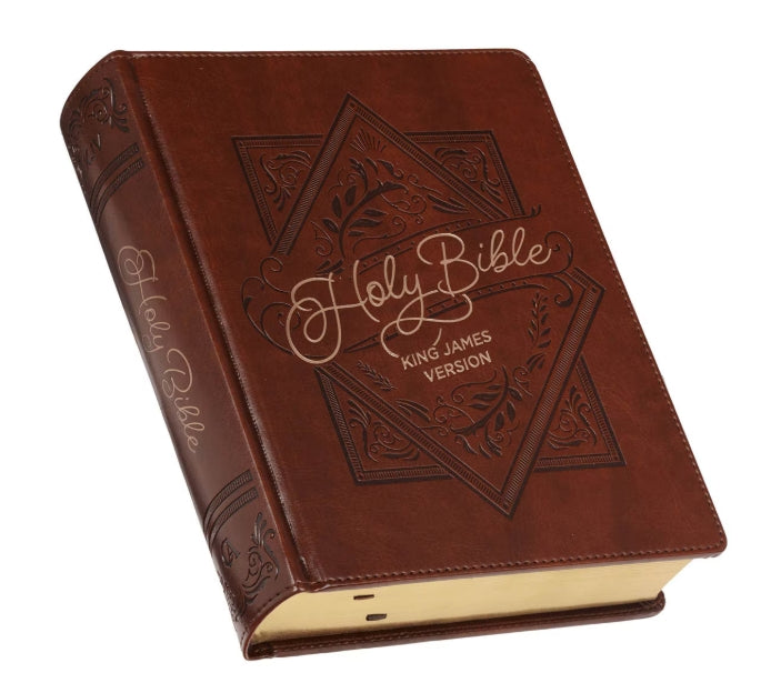 Saddle Tan Hardcover Notetaking Bible