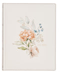 Blush Bouquet Hardcover Notetaking Large Print Bible