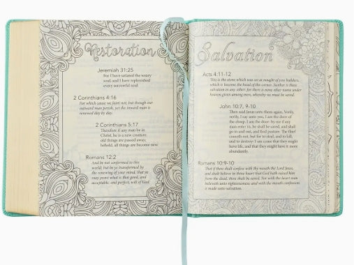 Teal My Promise Bible
