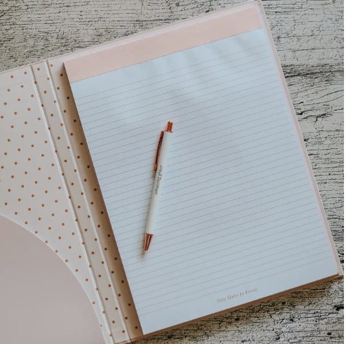 Today Matters Padfolio