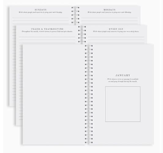Yearly Prayer Journal