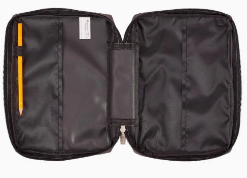 Gray Canvas Bible Cover