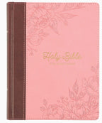 Brown/Pink Note Taking Bible