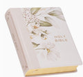 Feather Gray Floral Note Taking Bible