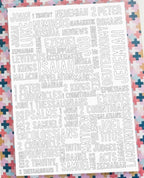 Books of the Bible Checklist