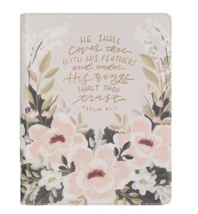 Cream Floral Note Taking Bible