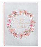 Pink Floral My Promise Bible
