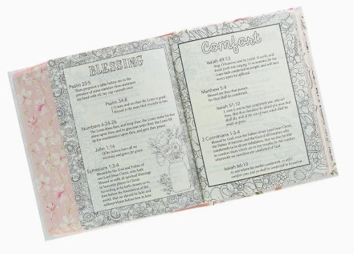 Pink Floral My Promise Bible