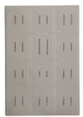 Silver Foil with Black Print Bible Tabs
