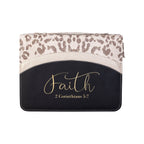 Leopard/Faith Bible Cover