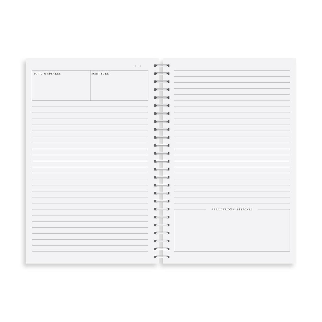 Lemon Blossom Sermon Notebook