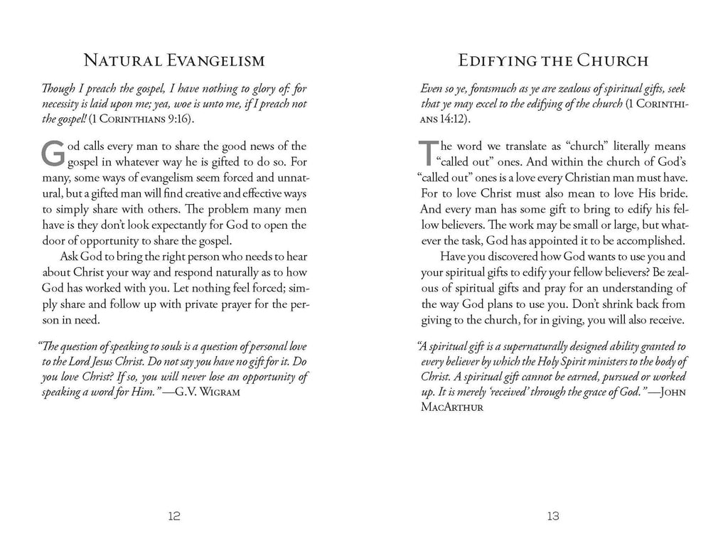 KJV Devotional for Men