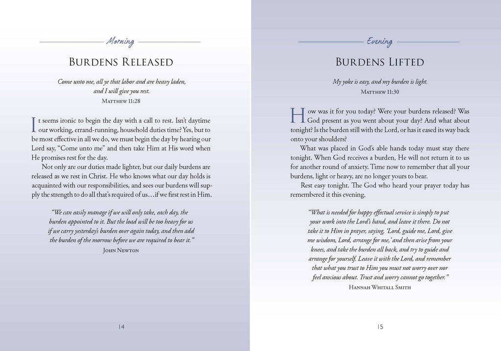 KJV Devotional In the Morning and In the Evening