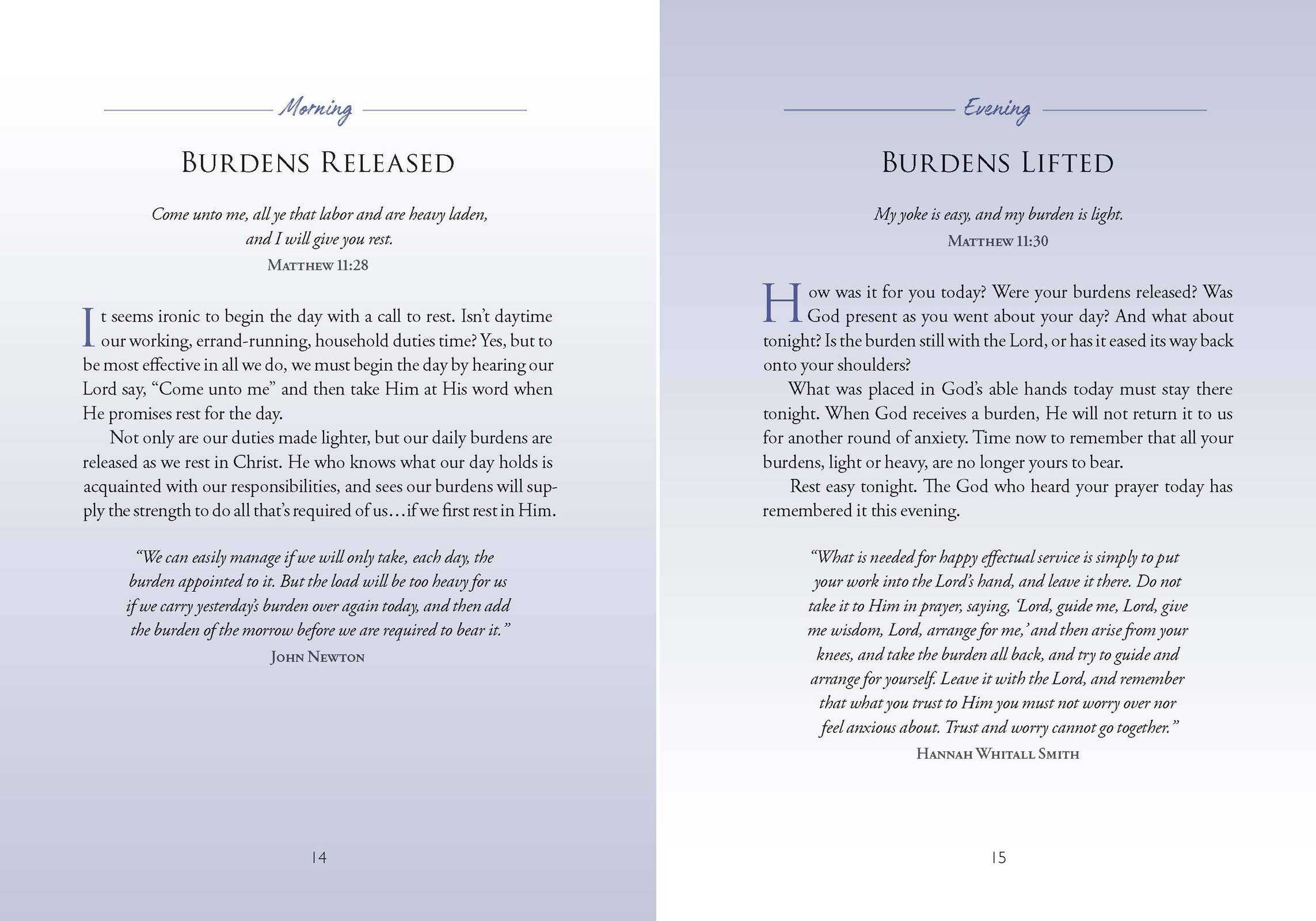 KJV Devotional In the Morning and In the Evening