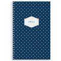 Dwell Bible Study Journal, Navy Dot
