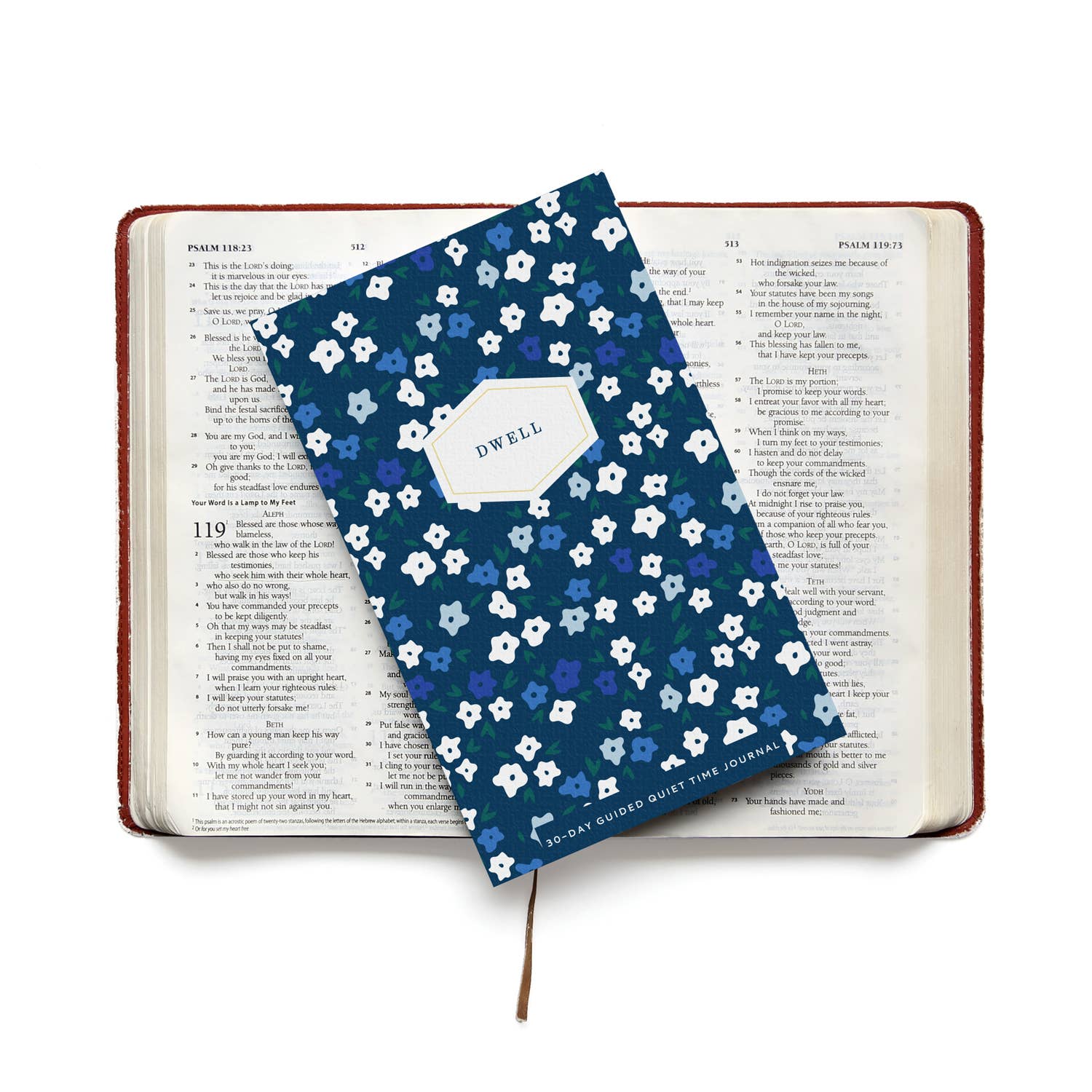 Bible Study Journal (Mini), Calico Blues