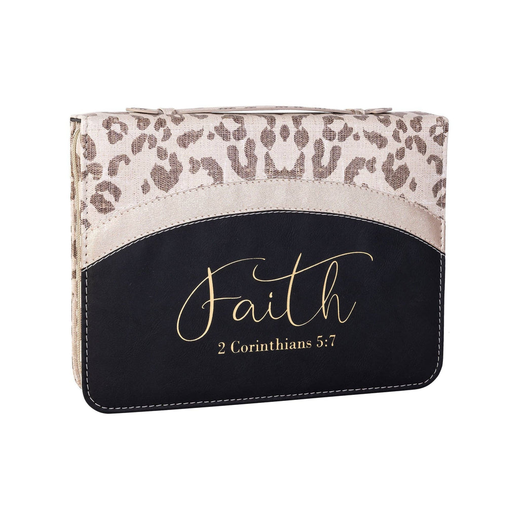 Leopard/Faith Bible Cover
