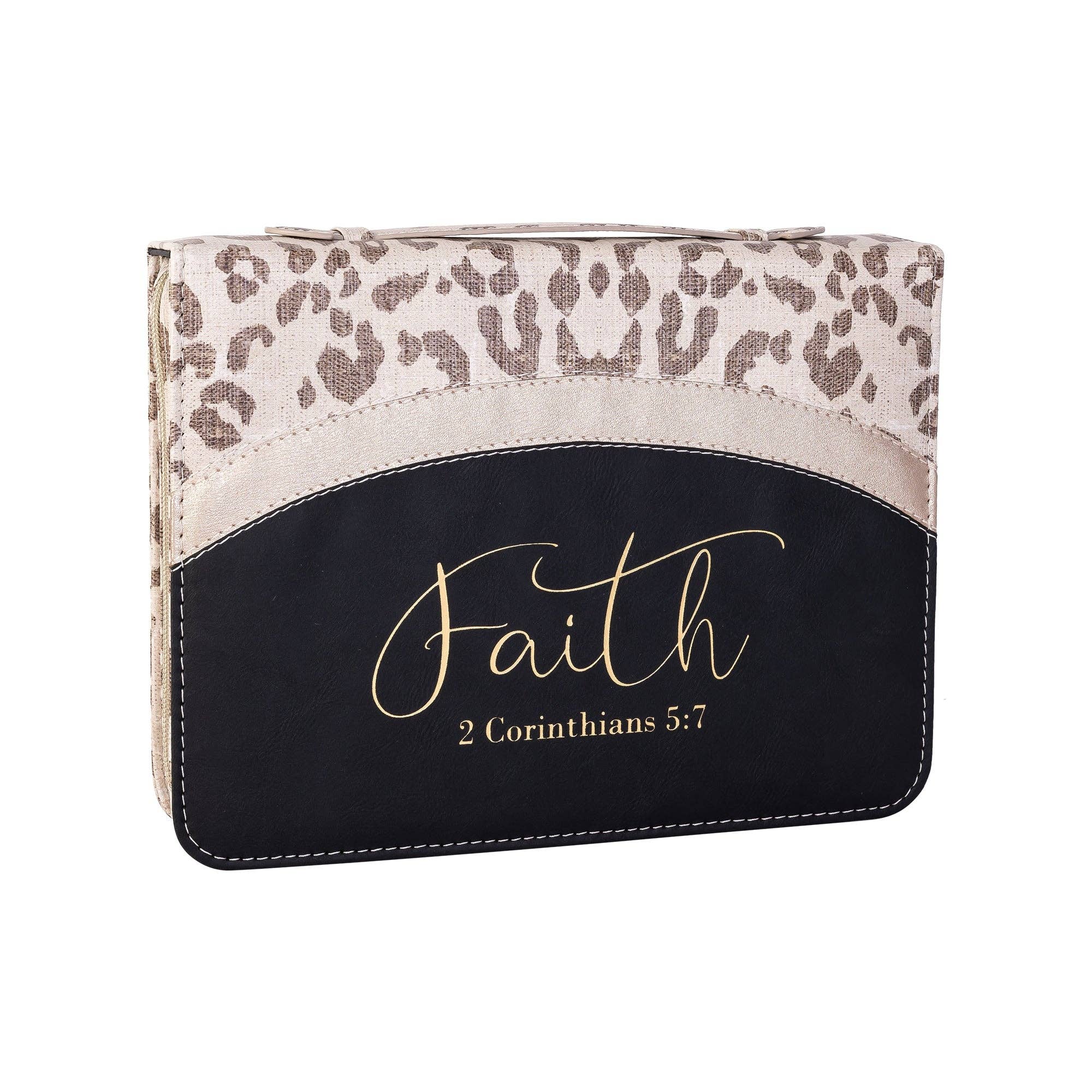 Leopard/Faith Bible Cover