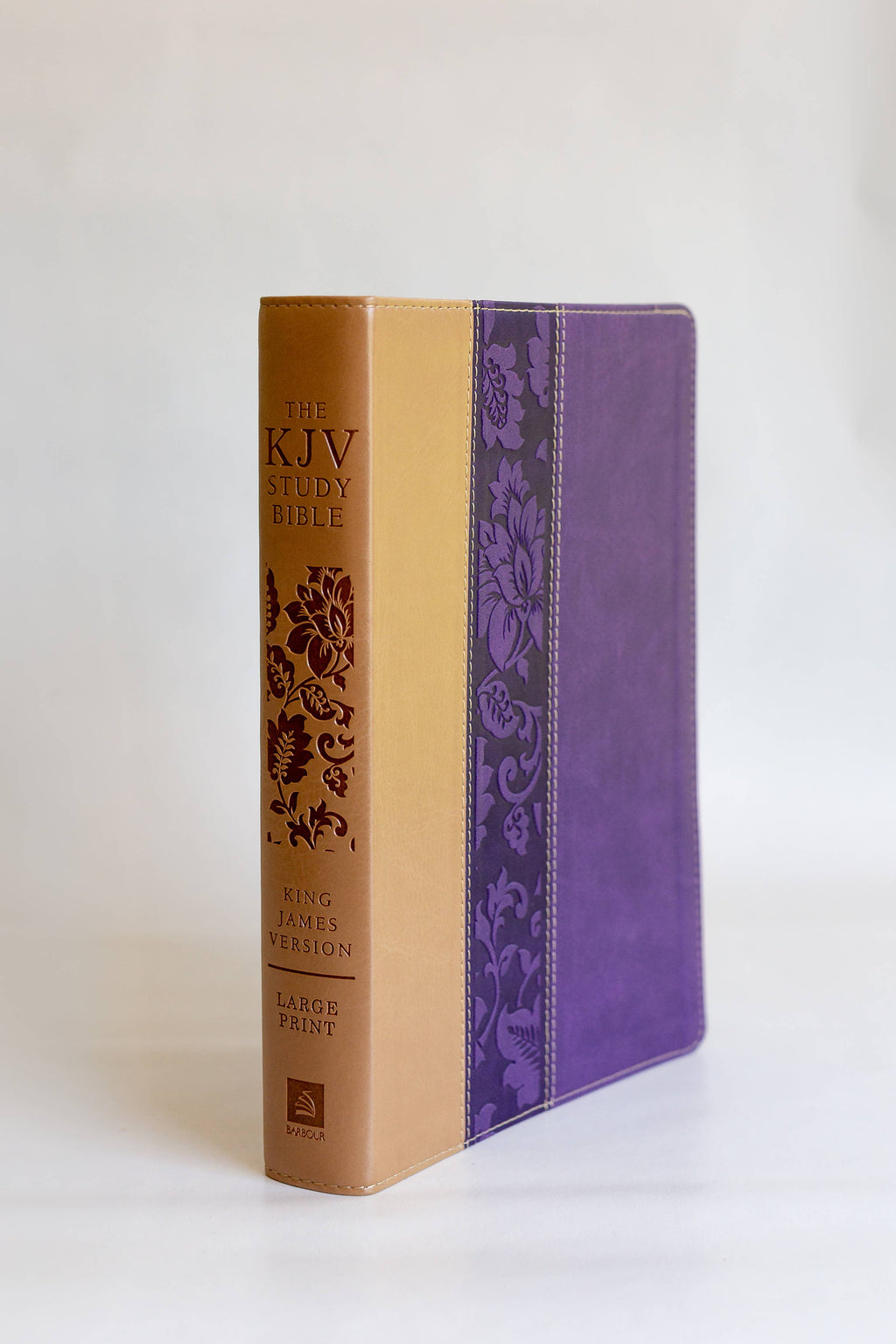 Purple/Tan Study Bible