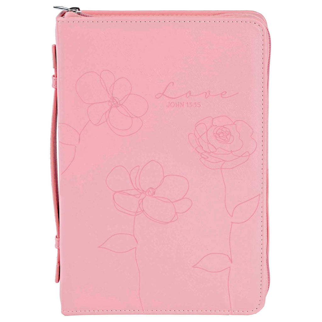 Love/Pink Bible Cover- XLarge