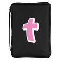 Pink Cross Bible Cover- Medium