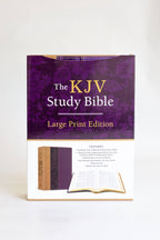 Purple/Tan Study Bible