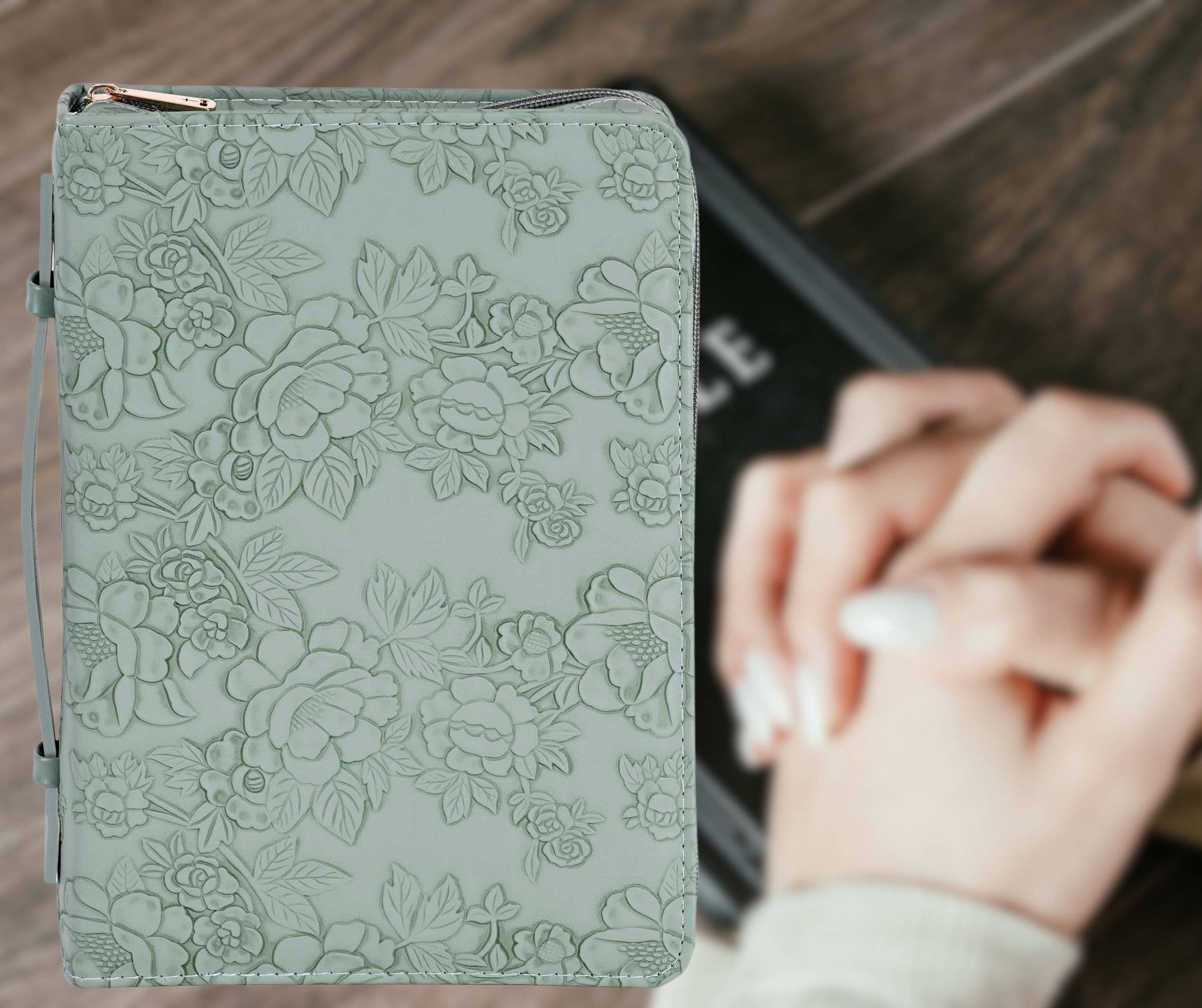 Dusty Sage Bible Cover- XLarge