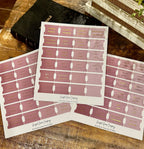 Dusty Rose Bible Tabs