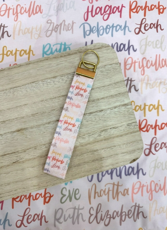 Women of the Bible Wristlet