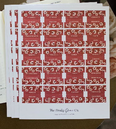 Berry Blooms Bible Tabs