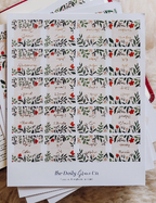 Rust Floral Bible Tabs
