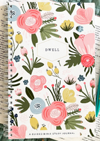 Dwell Bible Study Journal, Fresh Floral