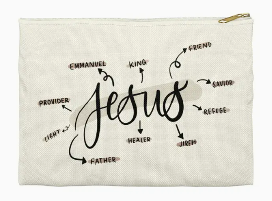 Imaged Canvas Pen Pouch