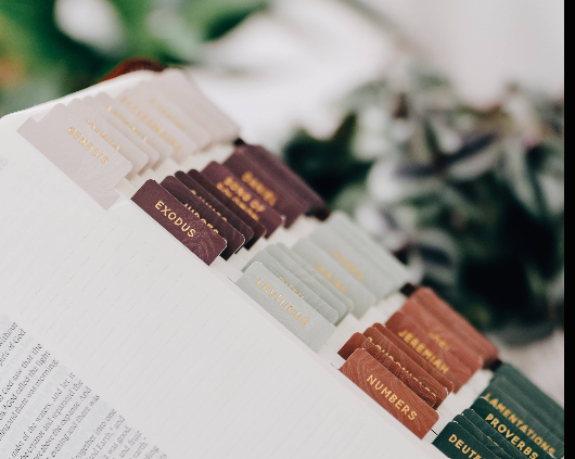 Jewel Tone Bible Tabs
