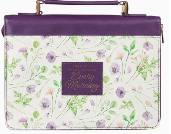 Purple Mercies New Every Morning Bible Cover