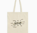 Canvas Jesus Tote